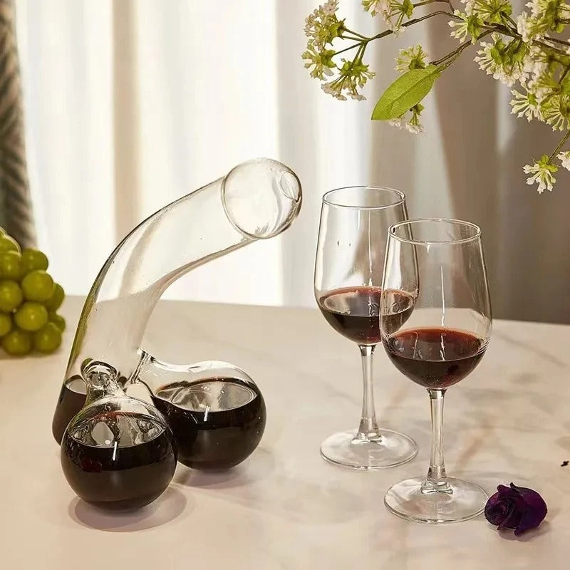 Carafe bouteille biteille pénis zizi décanteur à vin