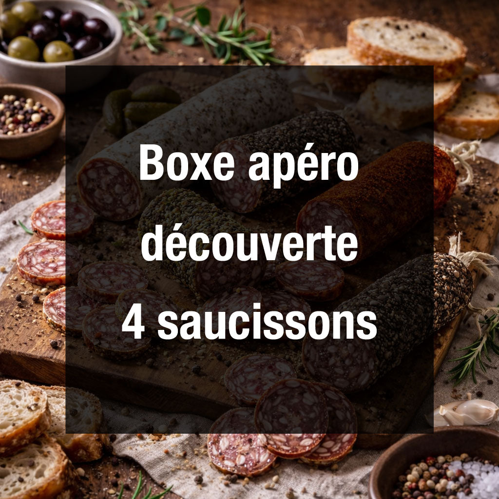 Boxe apéro 4 saucissons