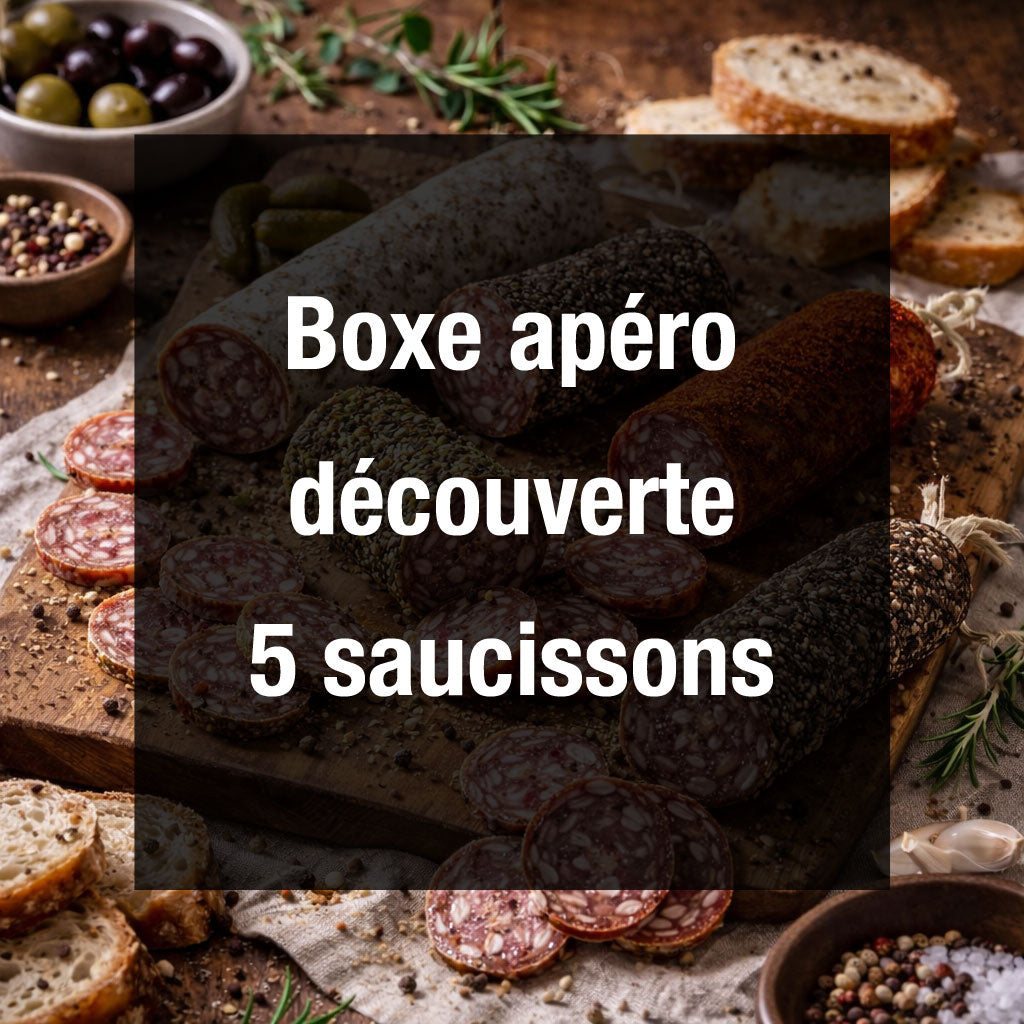 Boxe apéro 5 saucissons