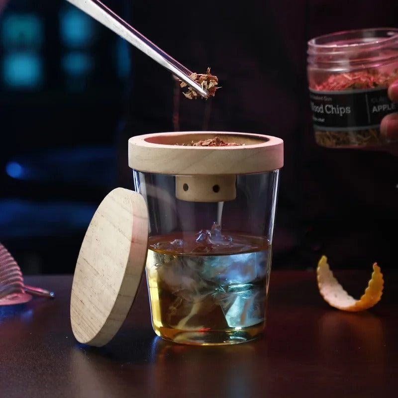 Kit fumoir à whisky rhum cocktails