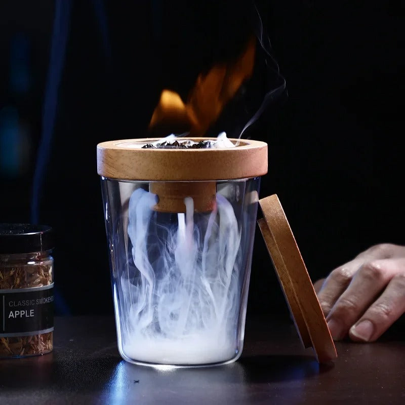 Kit fumoir à whisky rhum cocktails