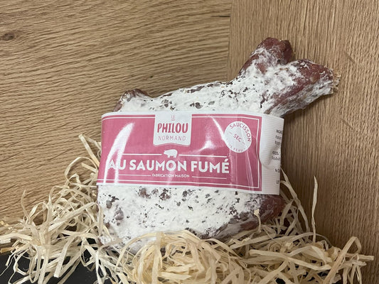 Saucisson au saumon fumé