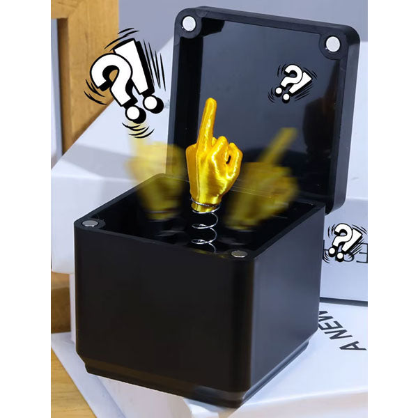 Idee cadeau pas cher drole boite écrin fuck doigt d'honneur