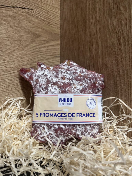 Saucisson fromage camembert mimolette comté maroilles et roquefort